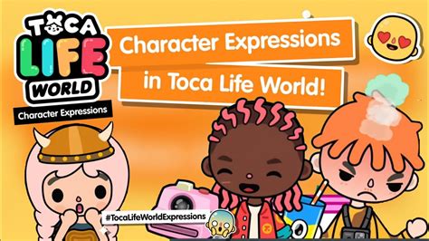 Toca Life World New Character Expression Toca Boca Updates Youtube