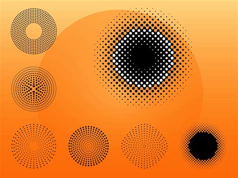 Abstract Round Designs Vector Art And Graphics