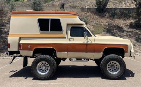 $63k Camper! 1976 Chevrolet Blazer Chalet | Barn Finds