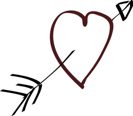 Valentine Heart Outline - ClipArt Best