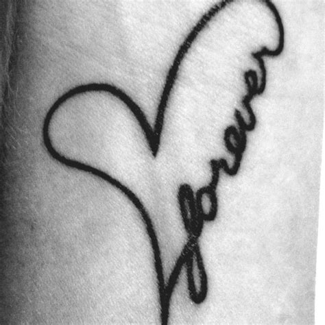 Forever in my heart.... I want to get this tattoo in memory of my ...