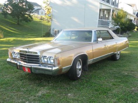 Sell Used 1974 Chrysler New Yorker Brougham Hardtop 4 Door 7 2L 440 V8