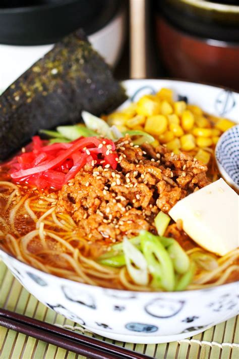 Genieße Den Norden Japans Hokkaido Miso Ramen Gegen Kalte Füße Mit