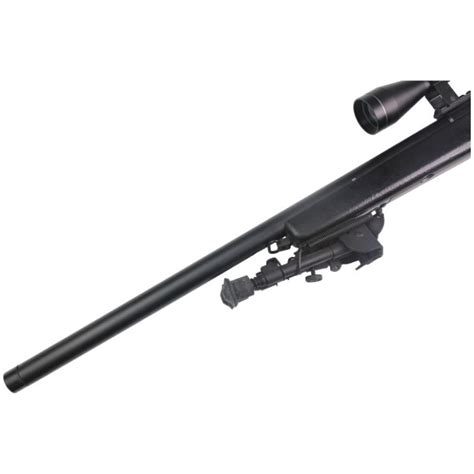 Double Bell Vsr 10 Sniper Rifle With Scope And Bipod Black 201 E Extreme Airsoft