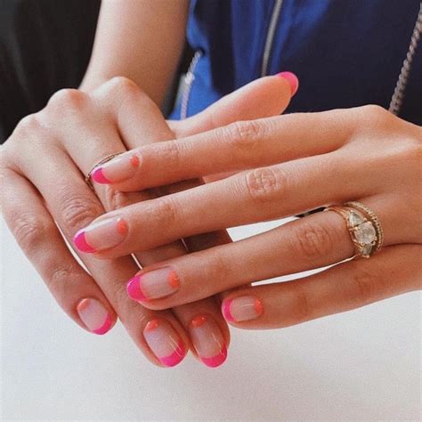 Colored French Tip Nails To Boost Your Manicure Belletag