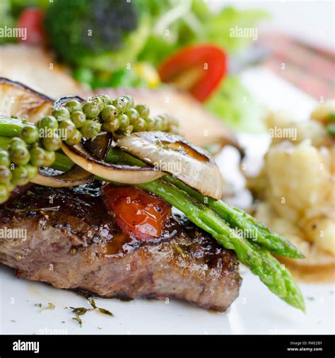 Cooked Beef Steaks Hi Res Stock Photography And Images Alamy