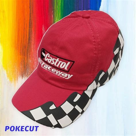 TOPI PERMOTORAN CASTROL RACEWAY Men S Fashion Watches Accessories