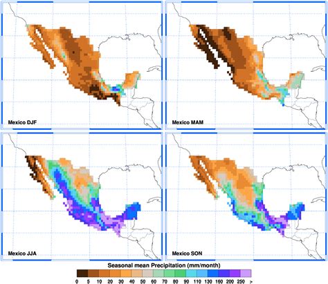 Mexico Climate Zone Map