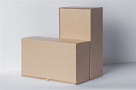 Psd Cardboard Box Mockup Scene Psd Mock Up Templates Pixeden