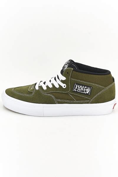 Vans Skate Half Cab Dark Olive Skateshoes Schuhe Mantis Skateshop