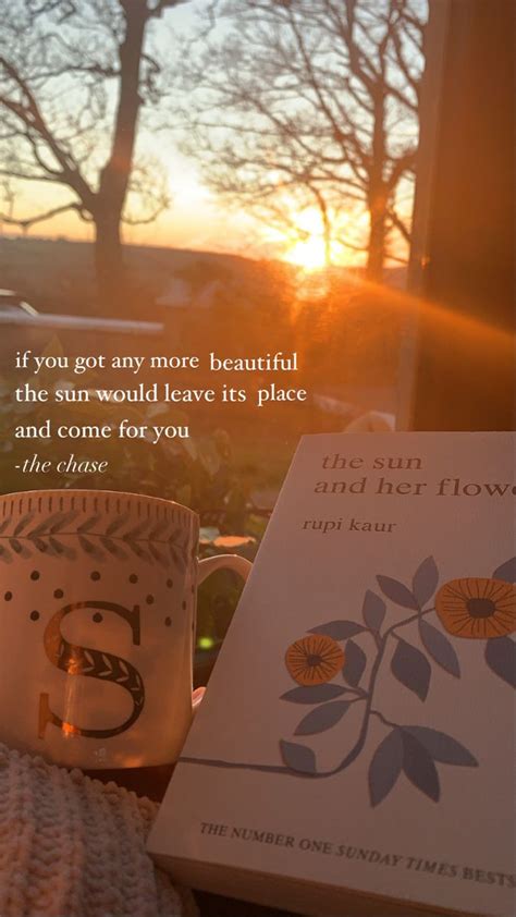 Poetry Coffee Sunset Poem Aesthetic Sunshine Spring Chill Good Vibes