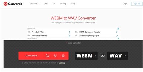 Best Webm To Wav Converters In