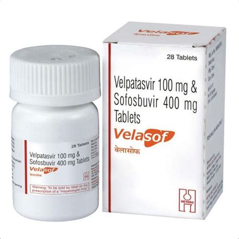 Velpatasvir Mg And Sofosbuvir Mg Tablets Exporter Velpatasvir