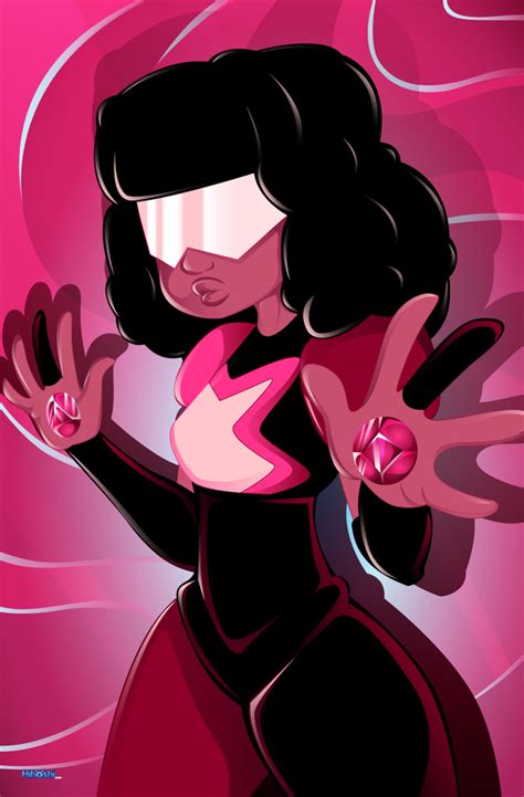 Garnet Crystal Gem by Hihoshi on DeviantArt