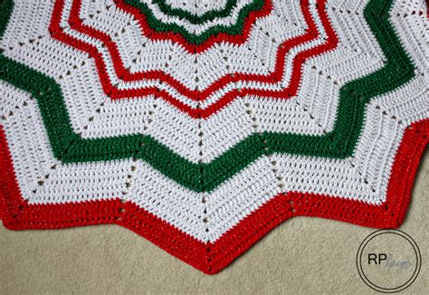 Christmas Tree Skirt Crochet Pattern - Easy Crochet Patterns