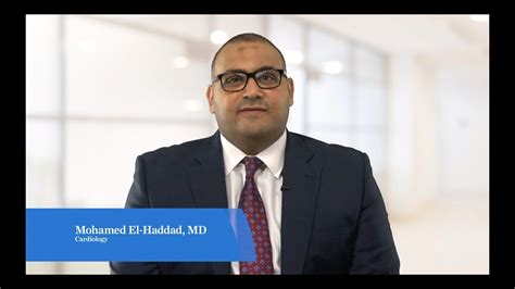 Meet Mohamed El Haddad Md Cardiology Ascension Michigan Youtube