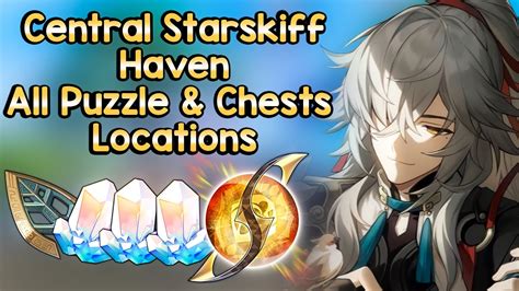 Central Starskiff Haven All Chests And Puzzle Locations Honkai Star