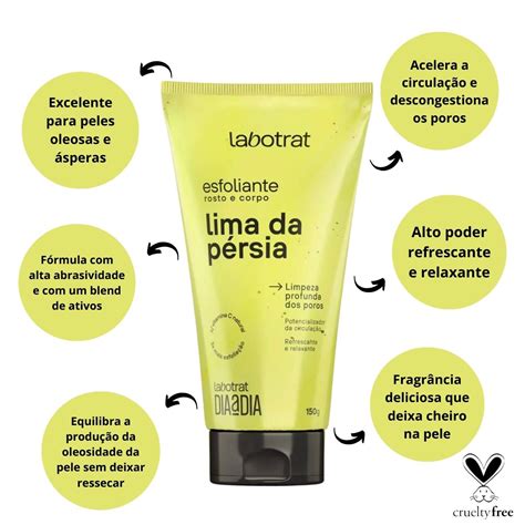 ESFOLIANTE ROSTO E CORPO LABOTRAT LIMA DA PÉRSIA 150G Teruya