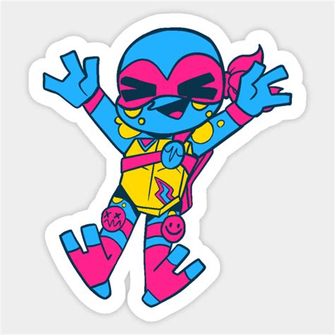 Mikey Pansexual Flag ROTTMNT Gay Sticker TeePublic