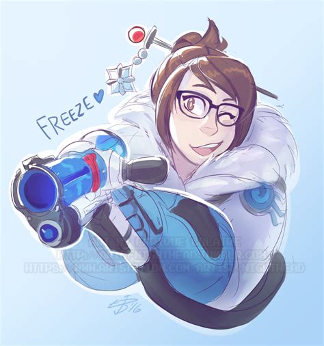 15 05 2016 Mei Ling Zhou By Nighthead Overwatch Fan Art Overwatch Mei Overwatch