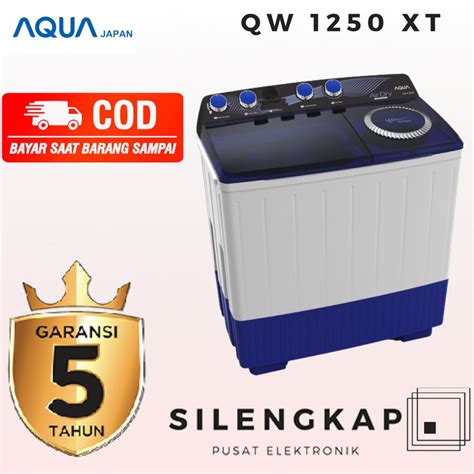 jual mesin cuci  tabung  kg aqua qw  xt garansi resmi shopee