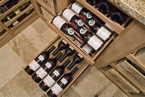 Custom Wine Rack With Sliding Drawers Atelier Yuwa Ciao Jp