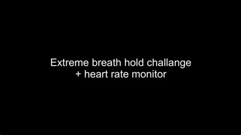 Extreme Breath Play Challange Heart Rate Monitor Onlymaxdennison Clips4sale