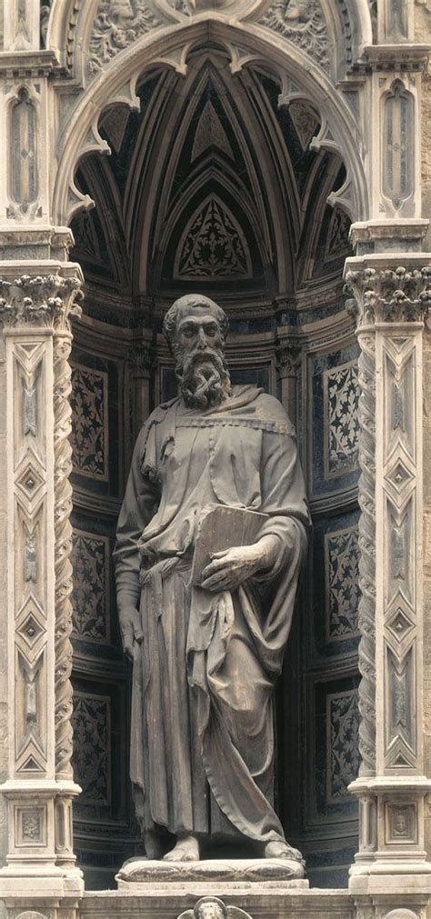 Donatello Saint Mark 1411 1413 H2362cm Marble Or San Michele