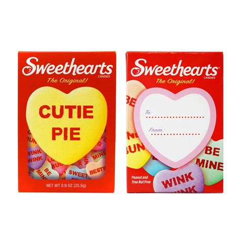 Sweethearts Candies 0.9 oz Boxes, 36 Count