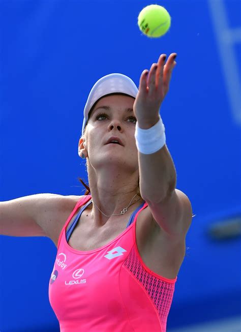 Agnieszka Radwanska Wta Shenzhen Open Tennis Tournament