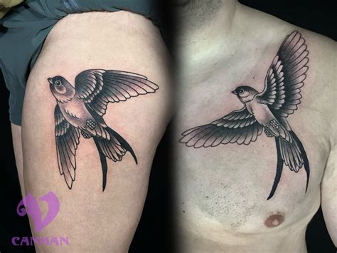 Bird tattoo - Visions Tattoo and Piercing