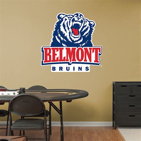 Belmont Bruins Logo Wall Decal | Shop Fathead® for Belmont Bruins Decor