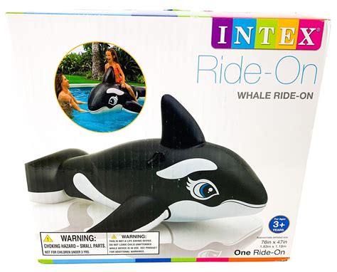 Intex Whale Ride On 76 Ages 3 Water Inflatable For Sale Online Ebay