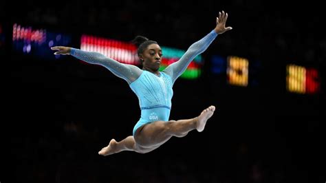 Simone Biles Shines Wins 9th All Around Title And Secures Epic Spot In