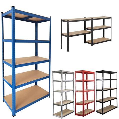 Buy Shelving Units For Storage Heavy Duty Tier Black Garage Shelving