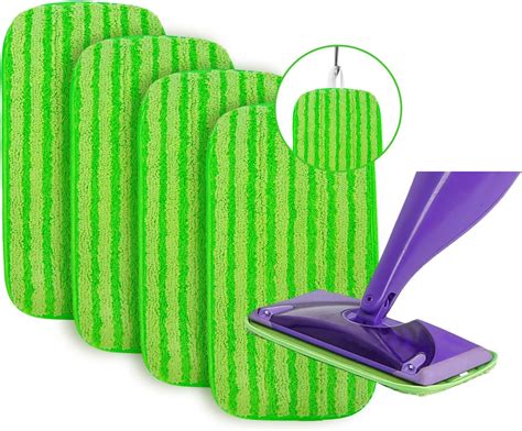 Amazon Hakfhsd Pack Reusable Mop Pads Compatible For Swiffer Wet