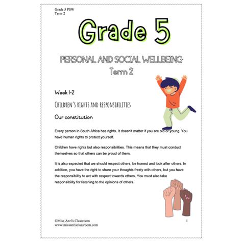 Grade Psw Term Workbook Teacha