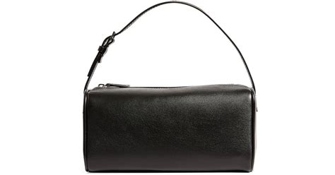 The Row Leather 90s Shoulder Bag In Black Lyst