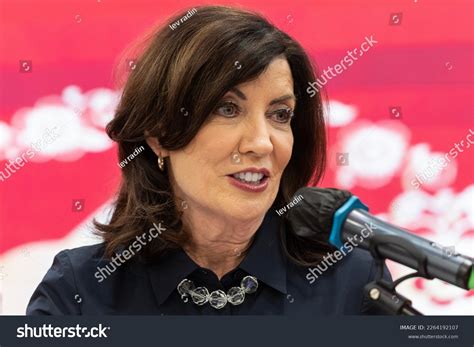 Governor Kathy Hochul Delivers Remarks Chinese-american Stock Photo ...