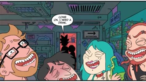 Metalocalypse Rick And Morty Issue Comic Series Pickles The