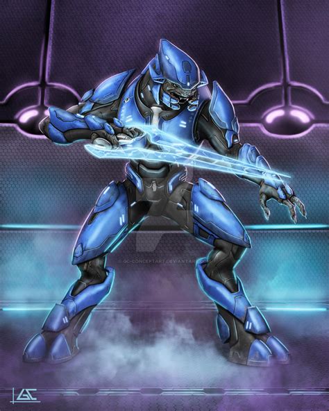 HALO - REDESIGN ELITE by GC-Conceptart on DeviantArt