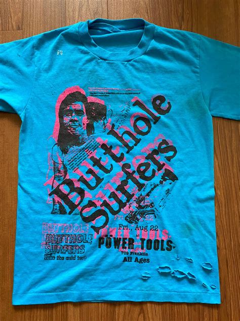 Vintage Rare Vintage S Butthole Surfers Parking Lot T Shirt Grailed