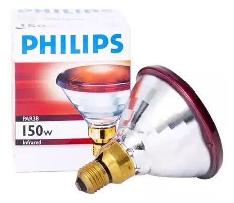 Lâmpada Infravermelho Par38 150w 127v E27 Philips Frete grátis