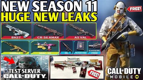 Cod Mobile Season 11 New Leaks New Test Server Codm New Theme Event