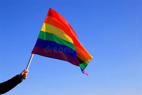 Lgbt Pride Flag Include Of Lesbian Gay Bisexual And Transgender