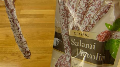 Aldi Salami Piccolino Minisalamis Youtube