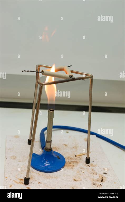 Bunsen Burner And Ring Stand