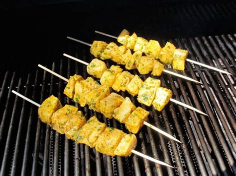 Marinated Fish Skewers Recipe | Tori Avey