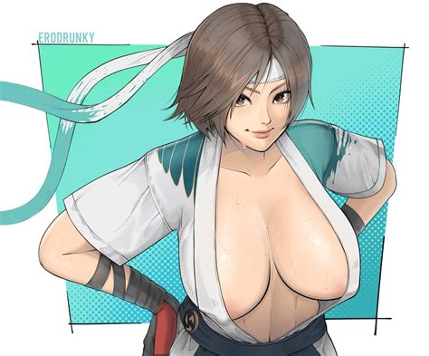 Hentai Busty Girl Girls Bandai Namco Bandana Big Breasts Breasts