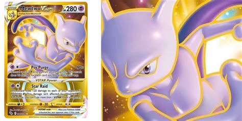 The Cards Of Pok Mon Tcg Pok Mon Go Part Mewtwo Vstar Gold